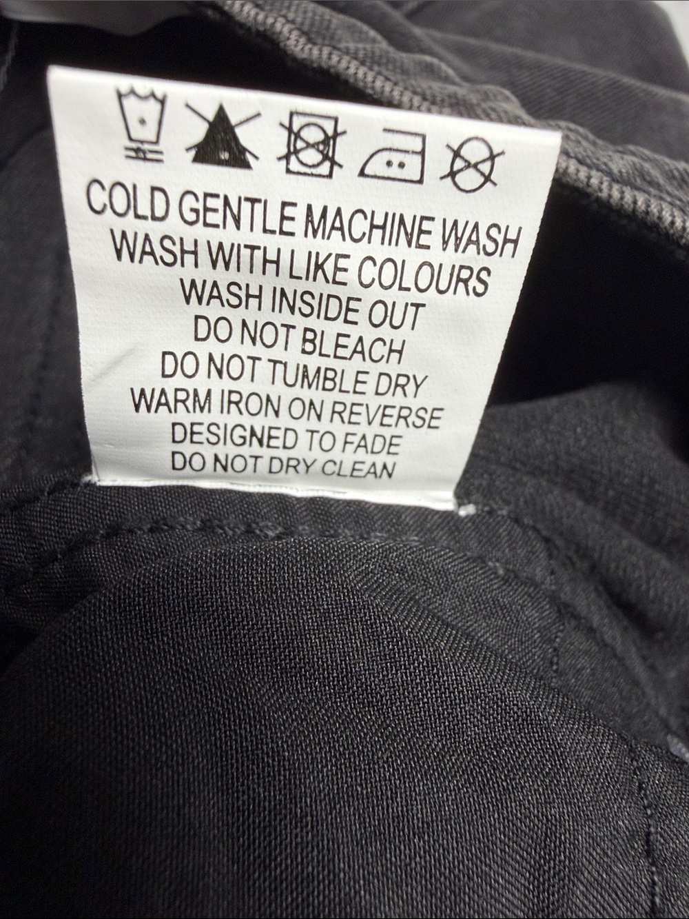 Princess Polly Washed Black High Rise Jeans - Picture 7 of 7
